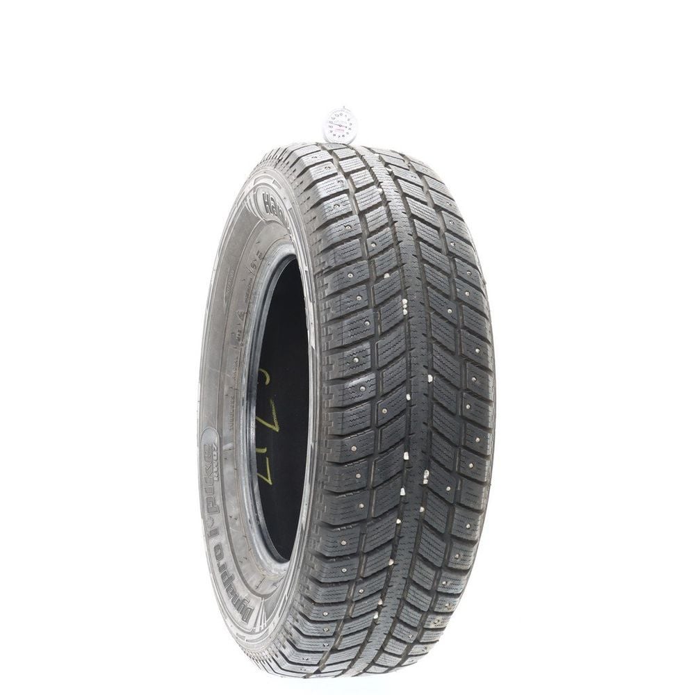 Set of (2) Used 245/65R17 Hankook Dynapro iPike RW07 Studded 107S - 10.5-11/32 - Image 1