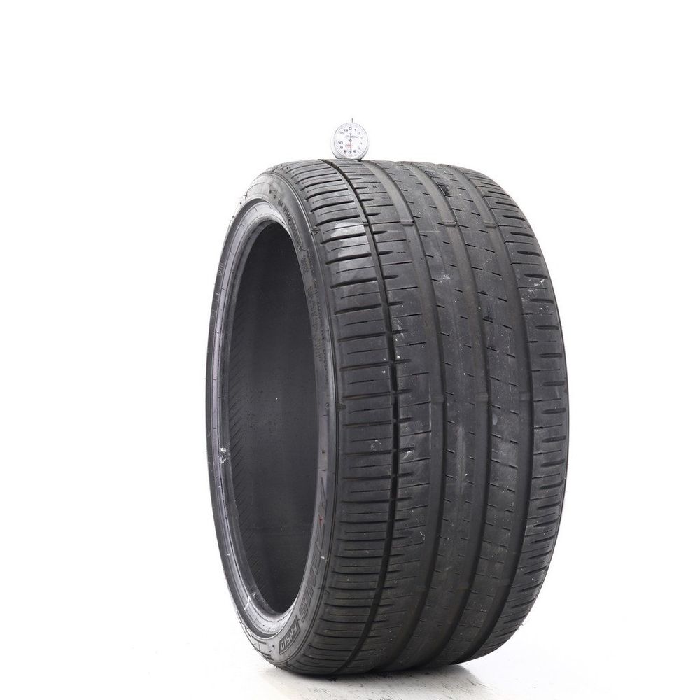 Set of (2) Used 285/30ZR20 Falken Azenis FK510 99Y - 7/32 - Image 1