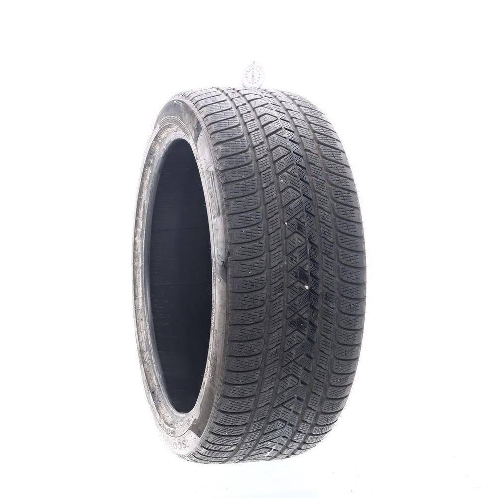 Set of (2) Used 275/40R22 Pirelli Scorpion Winter 107H - 7/32 - Image 1