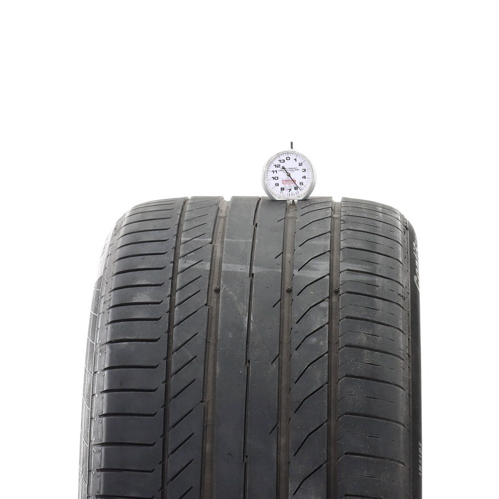 Set of (2) Used 285/35R21 Continental ContiSportContact 5 ContiSeal 105Y - 5.5-7/32 - Image 2
