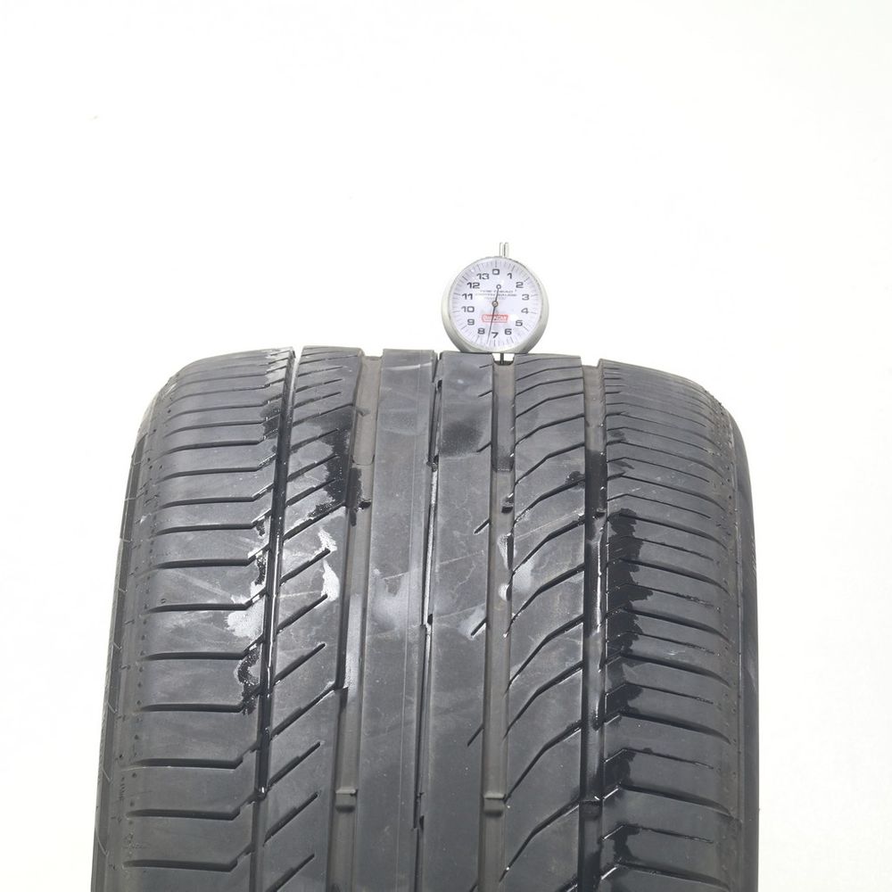 Set of (2) Used 285/35R21 Continental ContiSportContact 5 ContiSeal 105Y - 5.5-7/32 - Image 5