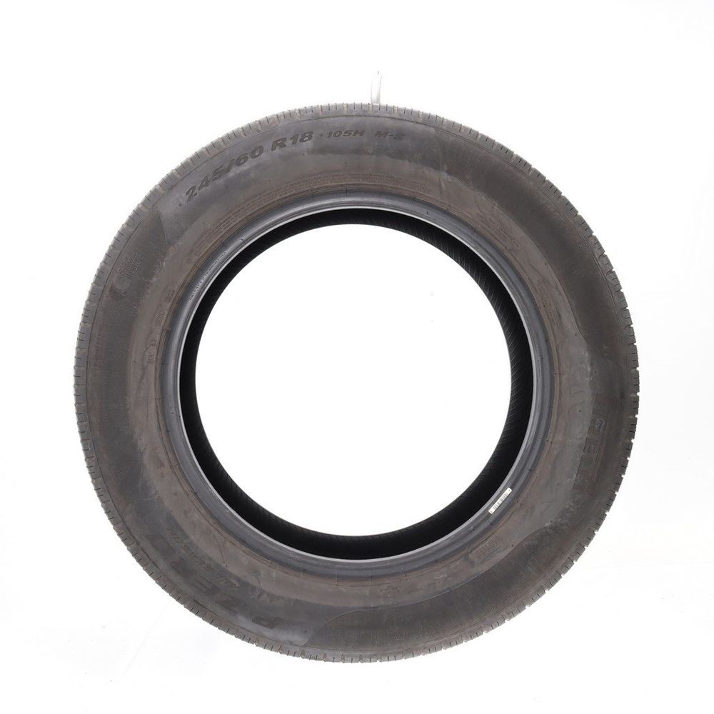 Set of (4) Used 245/60R18 Pirelli P Zero Seal Inside 105H - 5.5-6/32 - Image 3