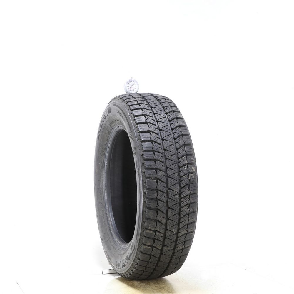 Set of (2) Used 185/65R15 Bridgestone Blizzak WS90 Studless 88T - 8.5-10/32 - Image 1