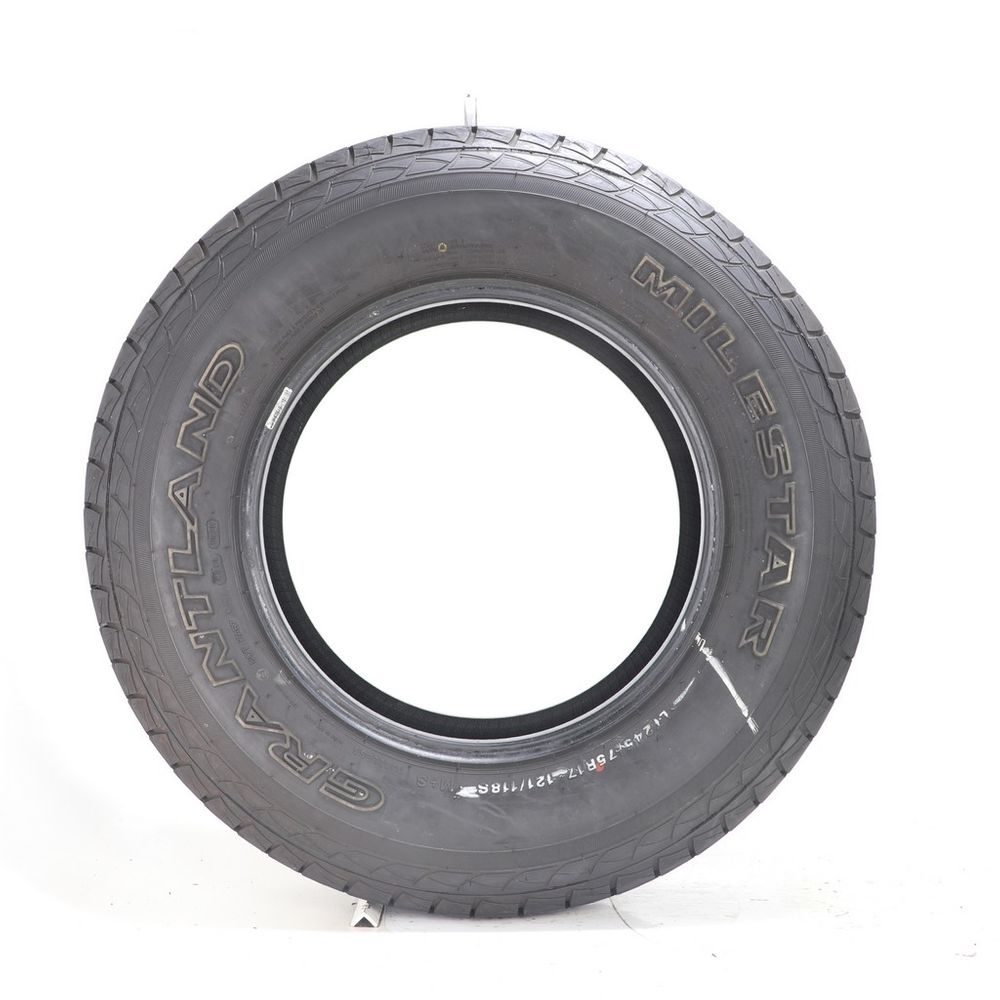 Used LT 245/75R17 Milestar Grantland 121/118S - 7.5/32 - Image 3
