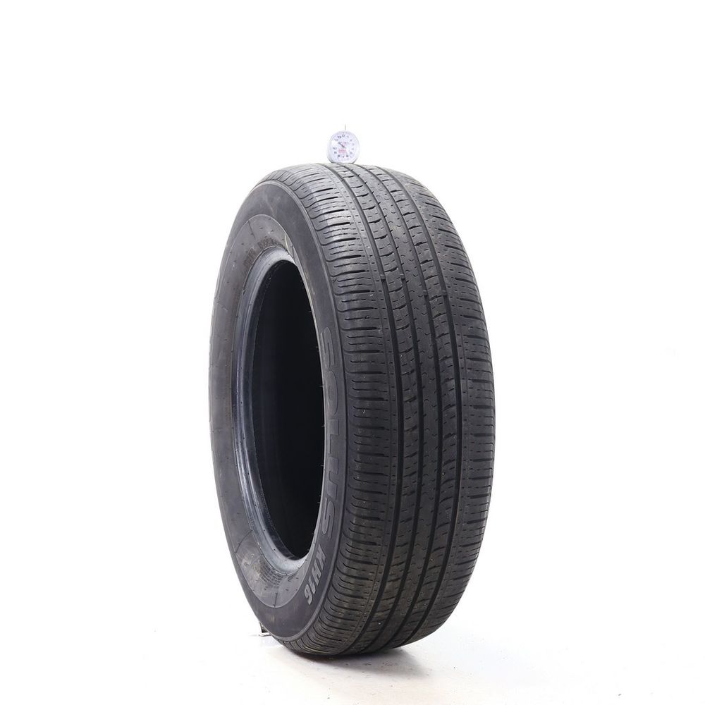 Set of (4) Used 225/65R17 Kumho Solus KH16 100H - 5-6.5/32 - Image 1