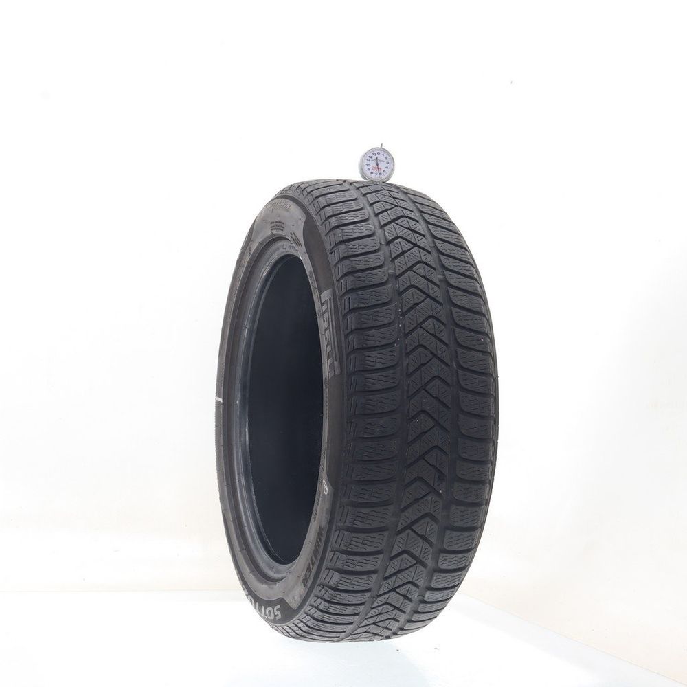 Set of (2) Used 205/55R17 Pirelli Winter Sottozero 3 J 95H - 6-6.5/32 - Image 1