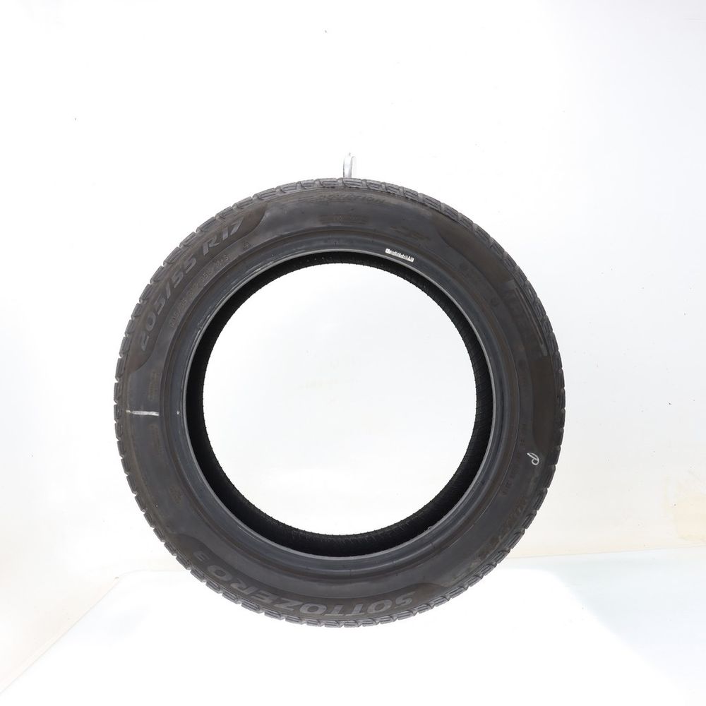 Set of (2) Used 205/55R17 Pirelli Winter Sottozero 3 J 95H - 6-6.5/32 - Image 3