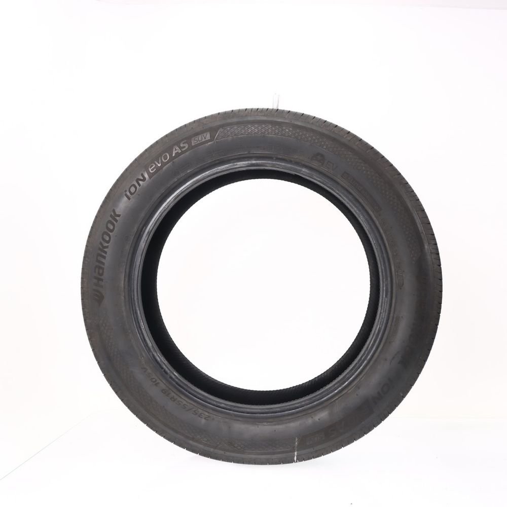 Set of (2) Used 235/55R19 Hankook iON evo AS SUV Sound Absorber EV 105V - 8-9/32 - Image 6