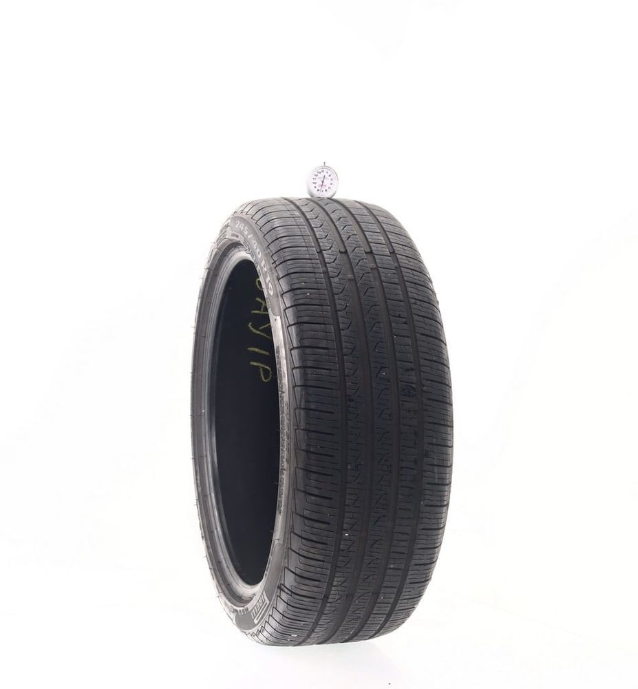 Set of (2) Used 245/40R19 Pirelli Cinturato P7 MOE Run Flat 98H - 7.5/32 - Image 1