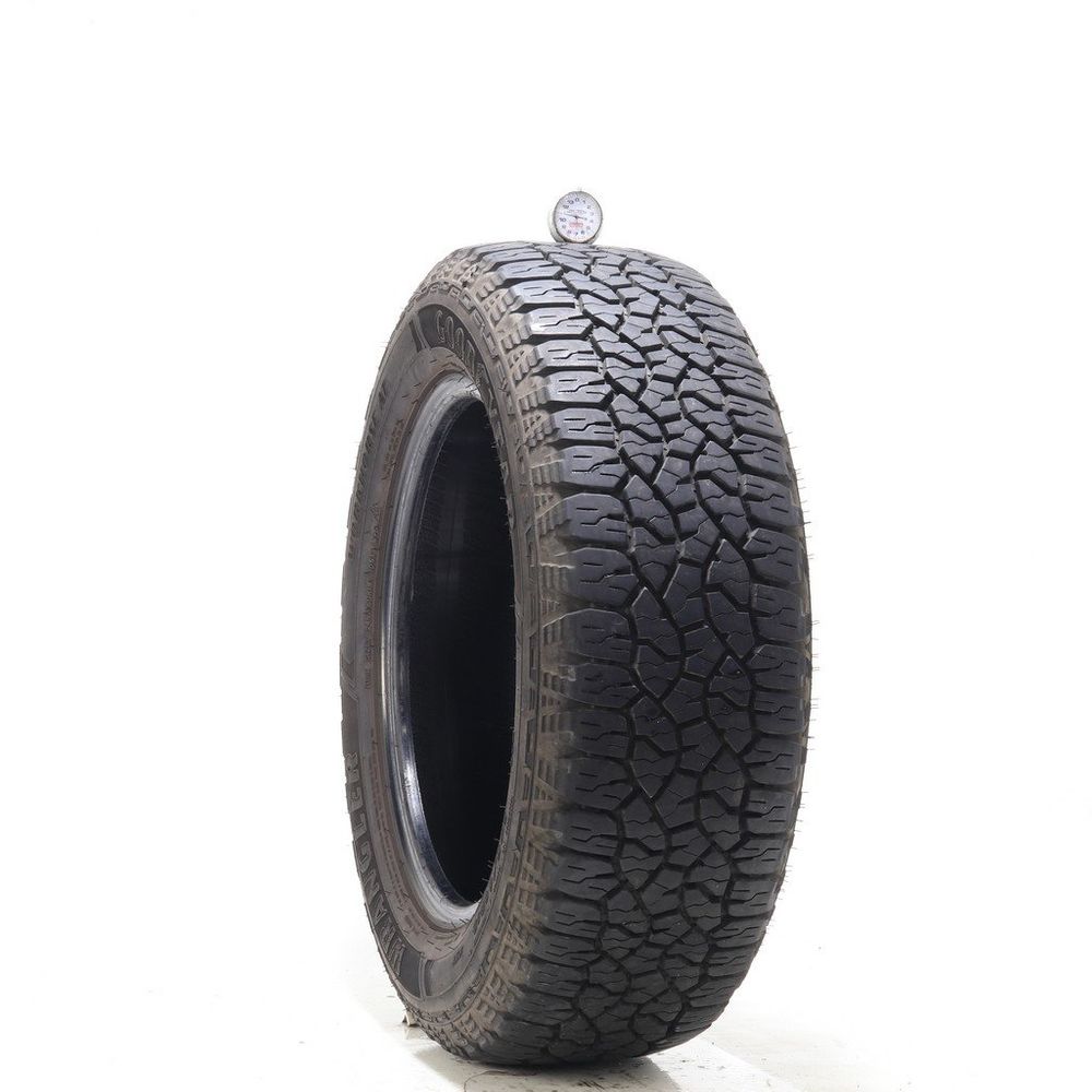 Set of (2) Used 245/60R18 Goodyear Wrangler Workhorse AT 105T - 10.5-11.5/32 - Image 1
