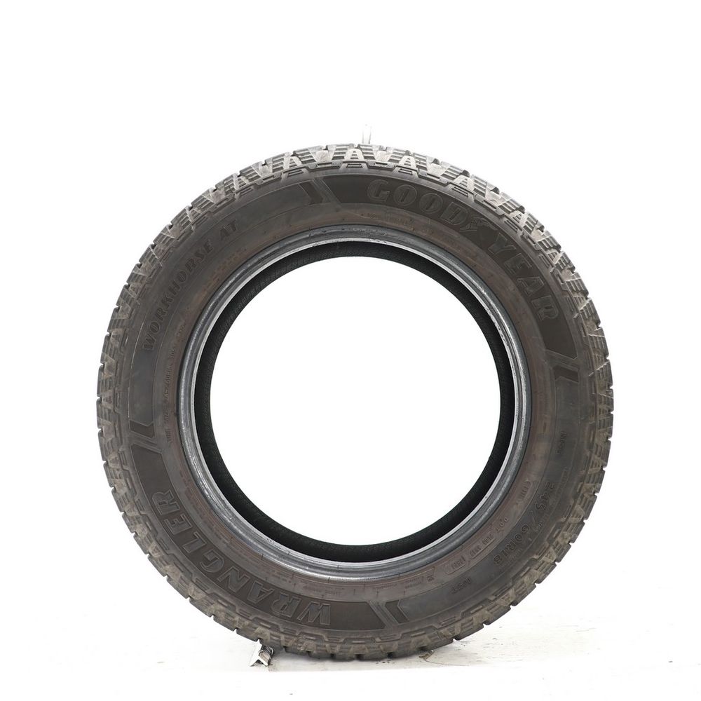 Set of (2) Used 245/60R18 Goodyear Wrangler Workhorse AT 105T - 10.5-11.5/32 - Image 3