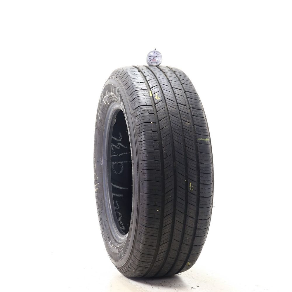 Set of (2) Used 225/60R16 Michelin Defender T+H 98H - 9-9.5/32 - Image 1