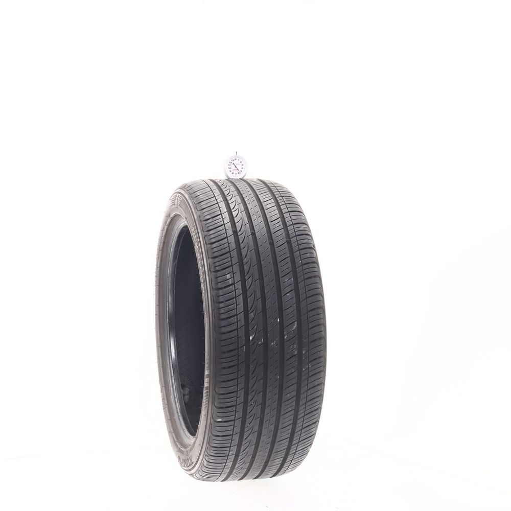 Set of (2) Used 225/45R17 Kumho Majesty Solus KU50 91W - 5-5.5/32 - Image 4