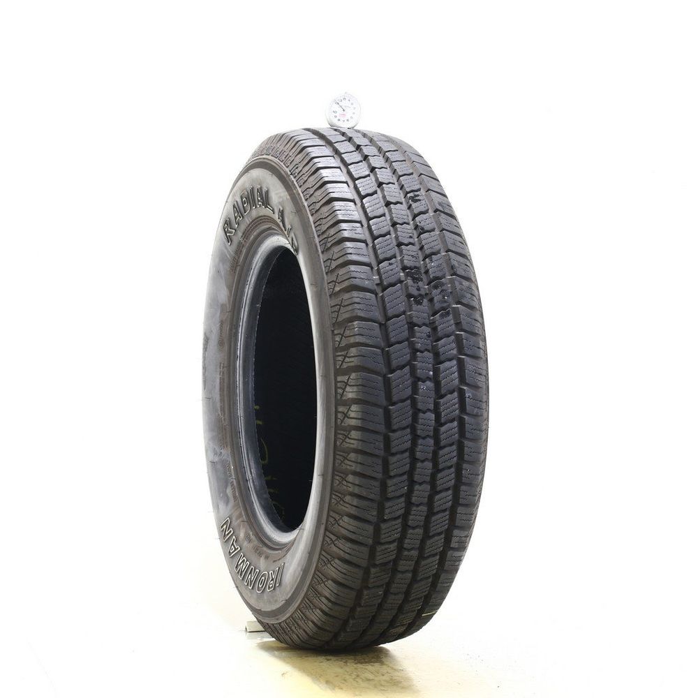 Set of (2) Used LT 225/75R16 Ironman Radial A/P 115/112Q E - 12/32 - Image 1