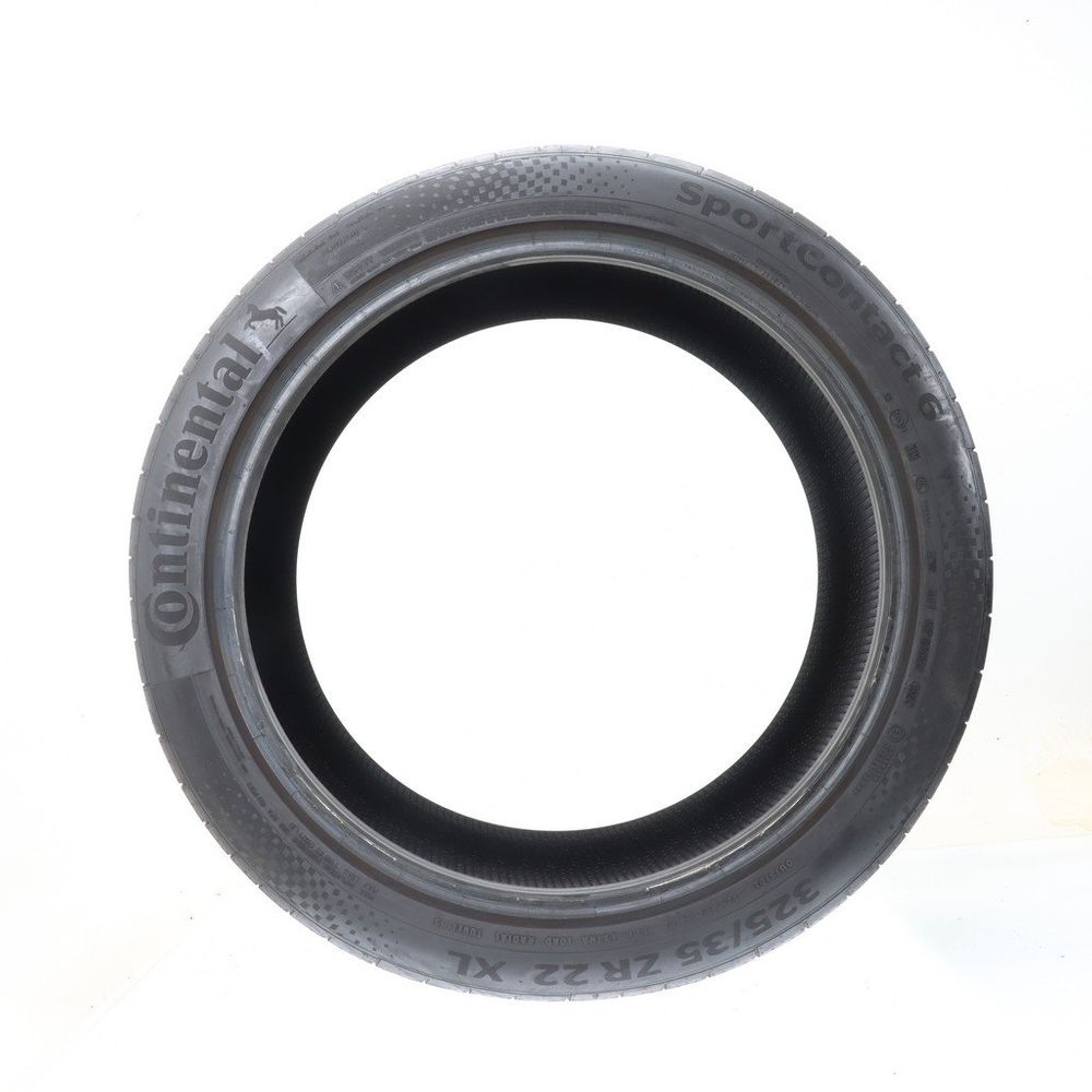Set of (2) Used 325/35ZR22 Continental SportContact 6 MO1 114Y - 6.5/32 - Image 3