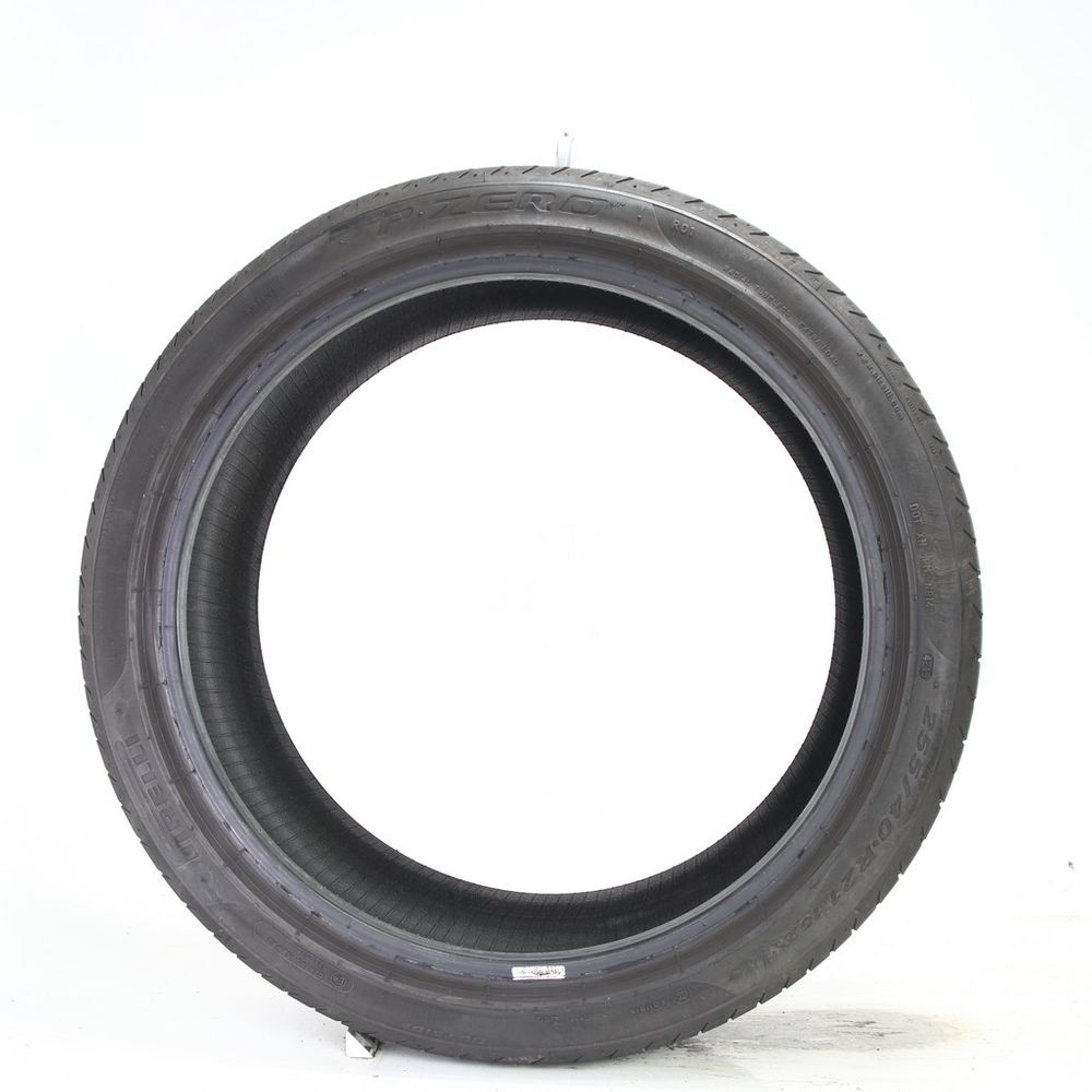 Set of (2) Used 255/40R21 Pirelli P Zero RO1 102Y - 7-7.5/32 - Image 6