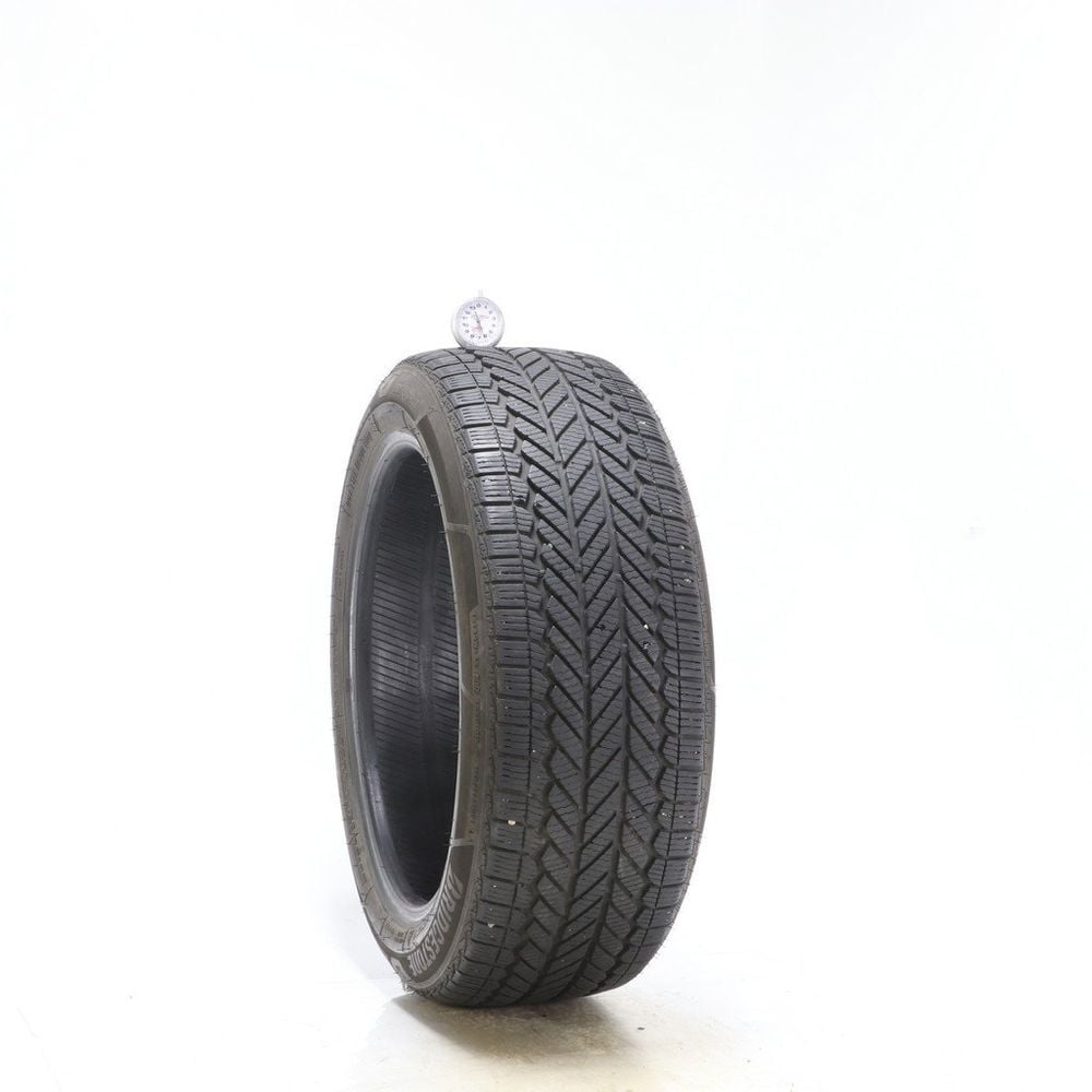 Set of (2) Used 205/50R17 Bridgestone WeatherPeak 93V - 6-7/32 - Image 1