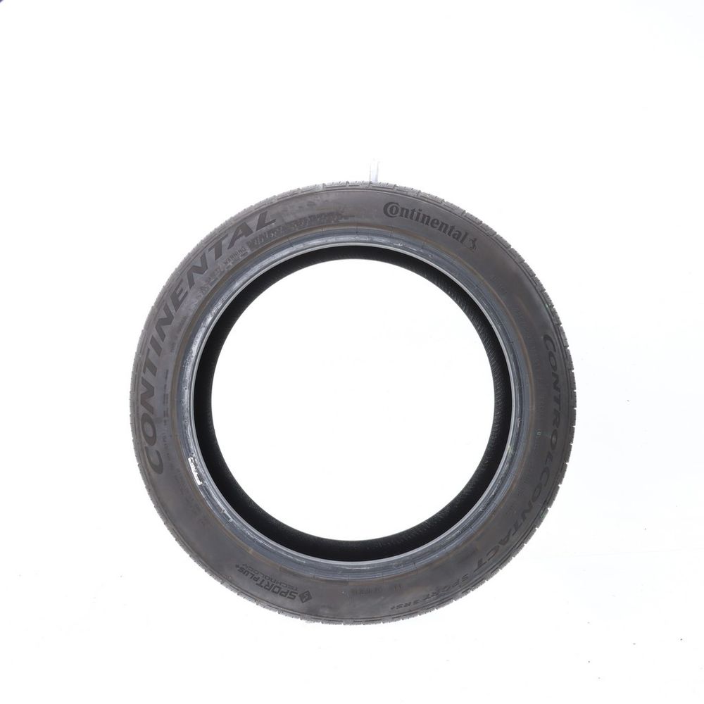 Set of (2) Used 225/45ZR18 Continental ControlContact Sport SRS Plus 91Y - 8-9/32 - Image 3