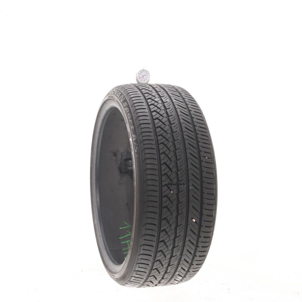 Set of (2) Used 245/35R21 Yokohama Advan Sport A/S Plus 96Y - 8.5-9.5/32 - Image 4