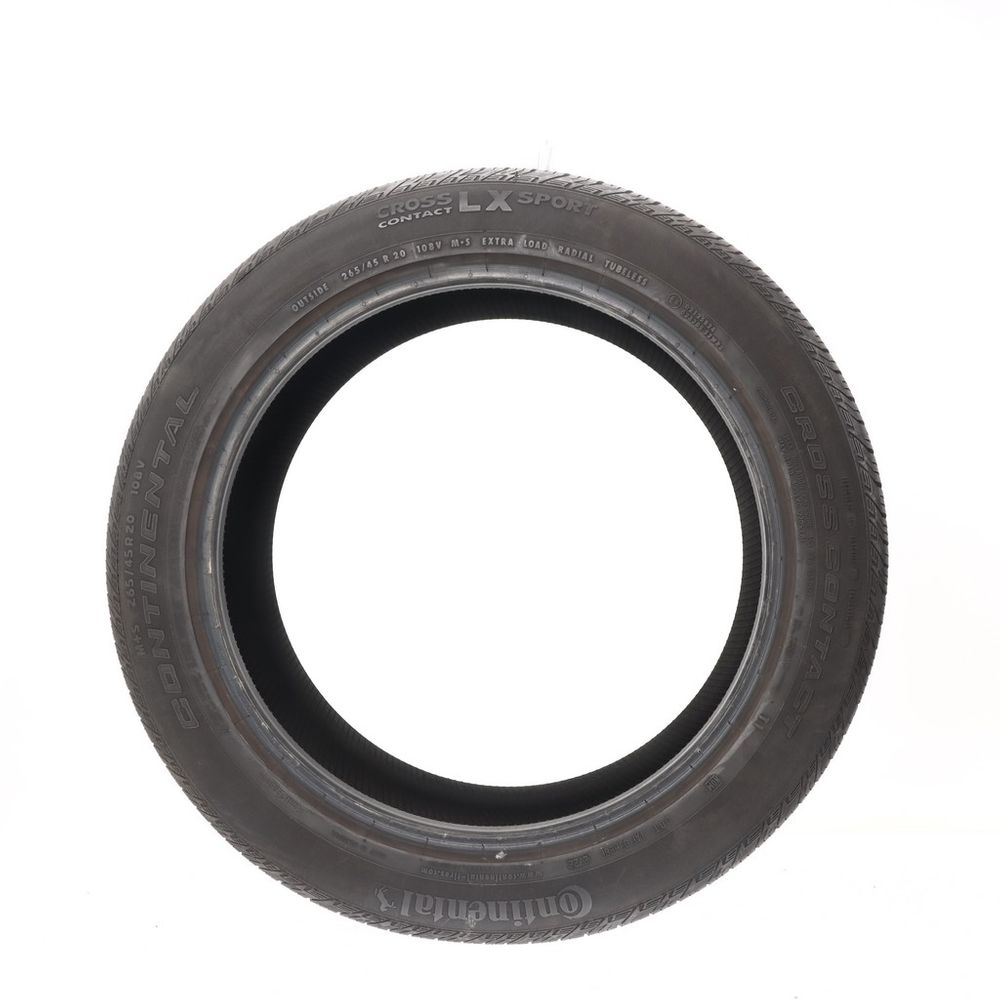 Set of (2) Used 265/45R20 Continental CrossContact LX Sport T1 ContiSilent 108V - 6-7.5/32 - Image 3