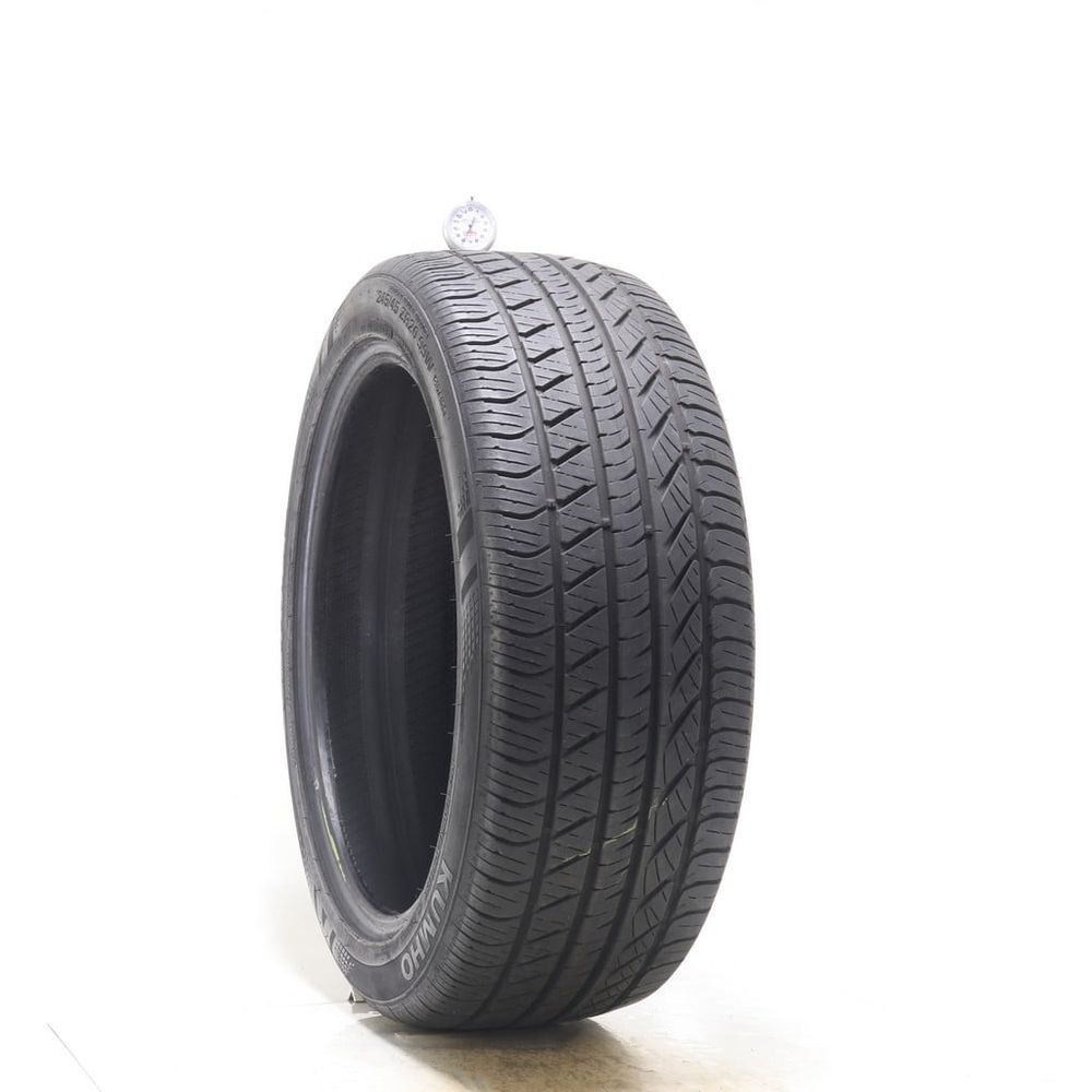 Set of (2) Used 245/45ZR20 Kumho Ecsta 4X II 99W - 8-8.5/32 - Image 1