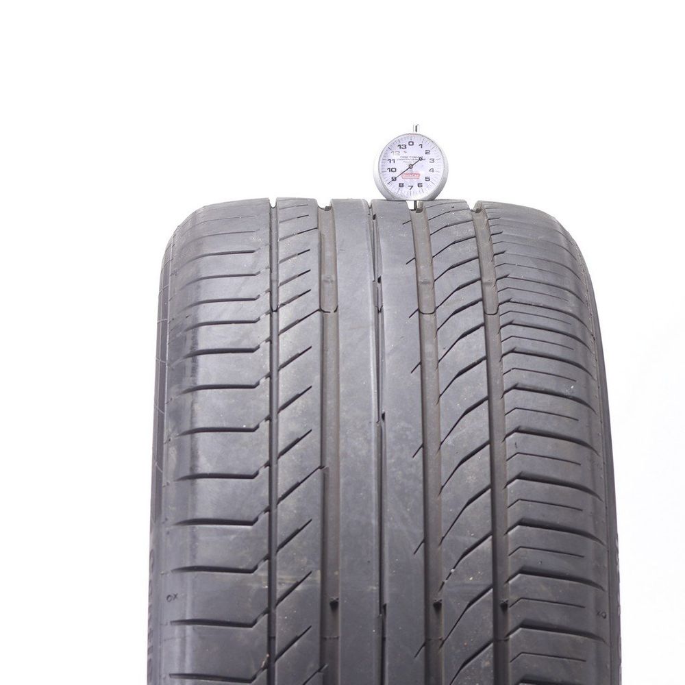 Used 285/40R22 Continental ContiSportContact 5 ContiSeal 110Y - 9/32 - Image 2