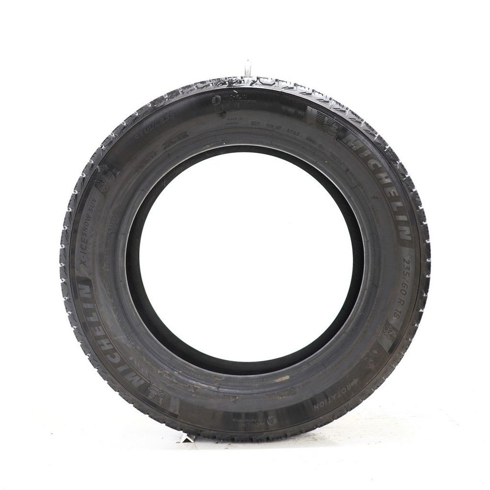 Set of (2) Used 235/60R18 Michelin X-Ice Snow SUV 107T - 8-8.5/32 - Image 6