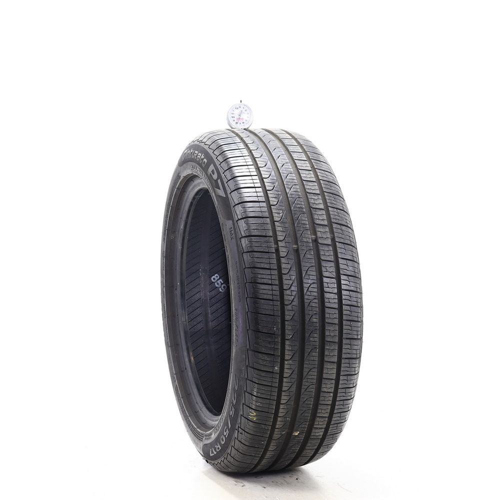 Set of (2) Used 225/50R17 Pirelli Cinturato P7 MOE Run Flat 94H - 7-7.5/32 - Image 4