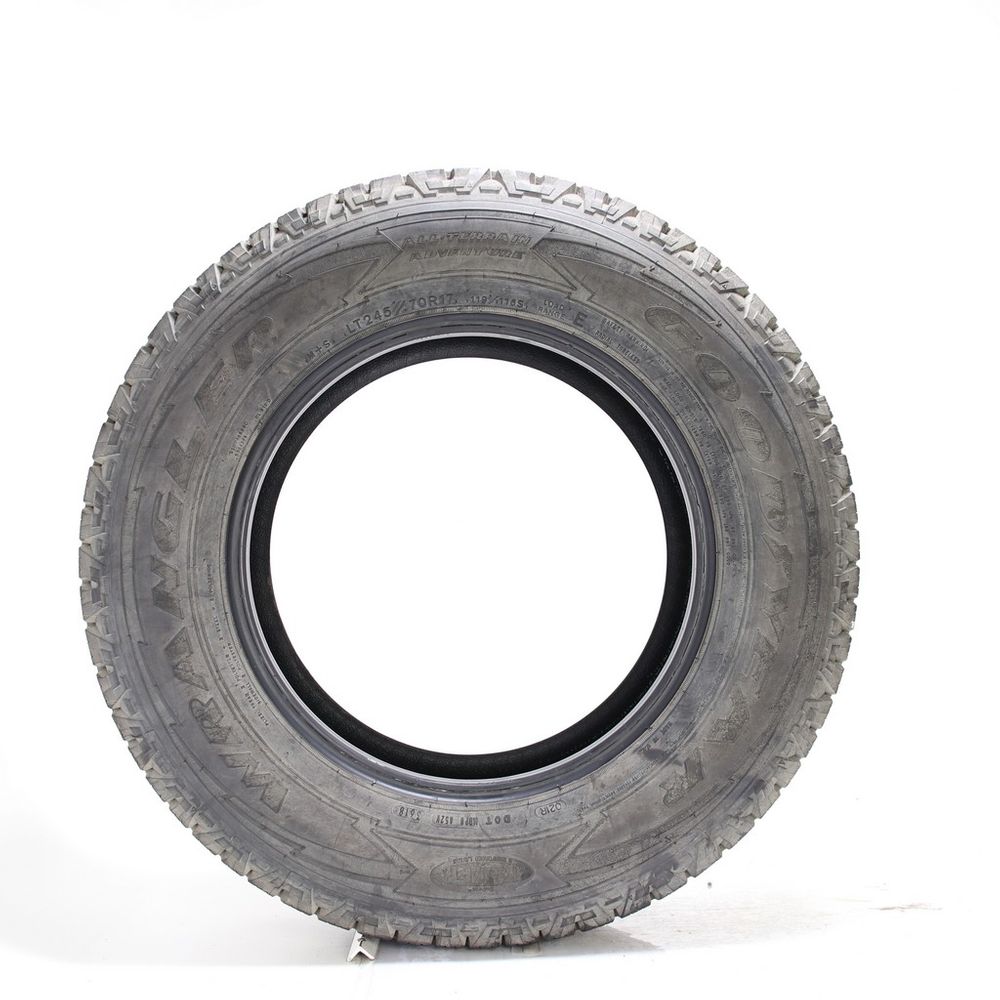 Used LT 245/70R17 Goodyear Wrangler All-Terrain Adventure Kevlar 119/116S E - 15/32 - Image 3