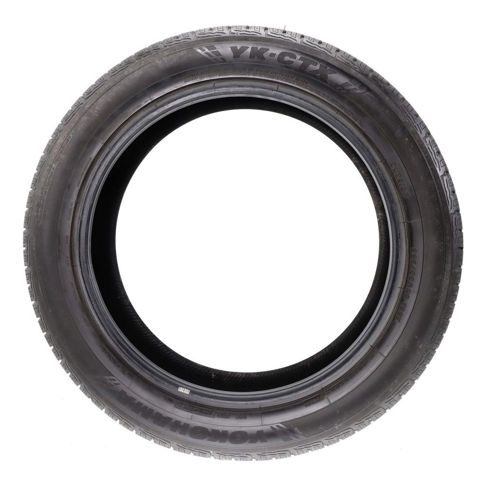 Set of (2) Used 235/55R20 Yokohama YK-CTX 102V - 8-9.5/32 - Image 3