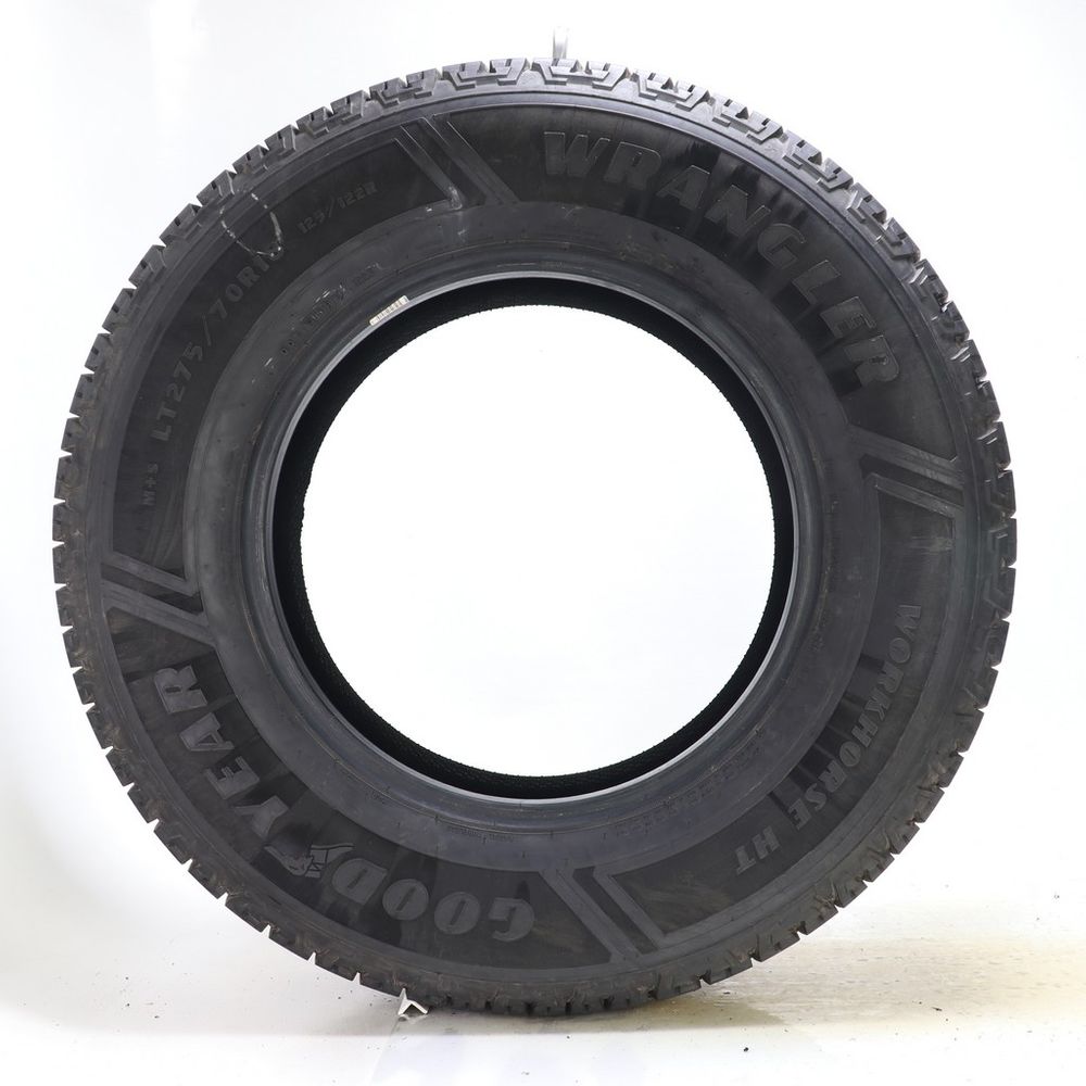Set of (2) Used LT 275/70R18 Goodyear Wrangler Workhorse HT 125/122R E - 10.5-11/32 - Image 6