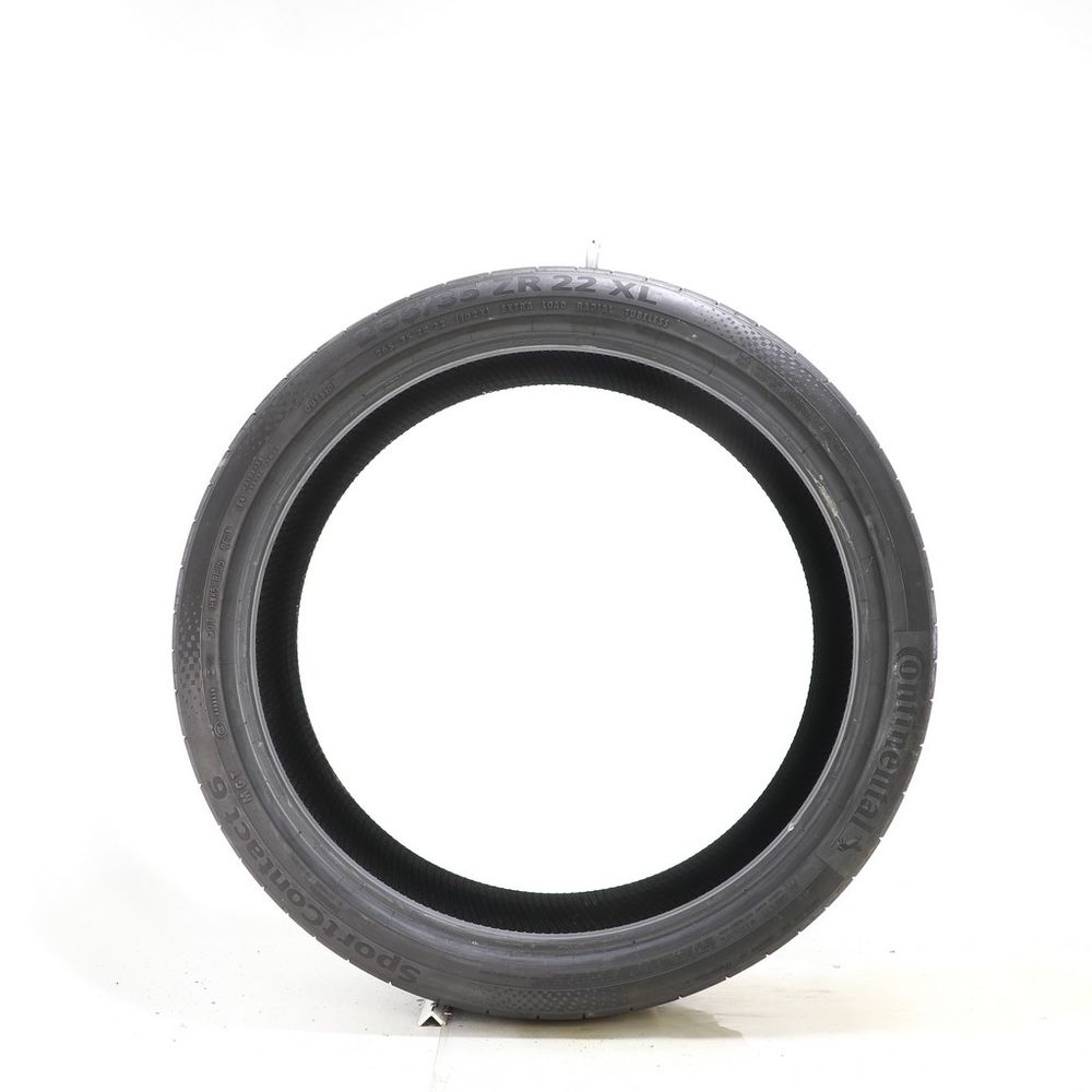 Used 265/35ZR22 Continental SportContact 6 MGT 102Y - 7/32 - Image 3