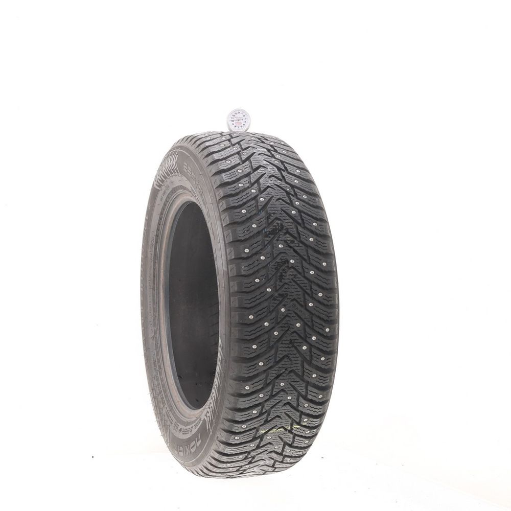 Set of (2) Used 225/65R17 Nokian Hakkapeliitta 8 SUV Studded 106T - 8.5-10/32 - Image 4