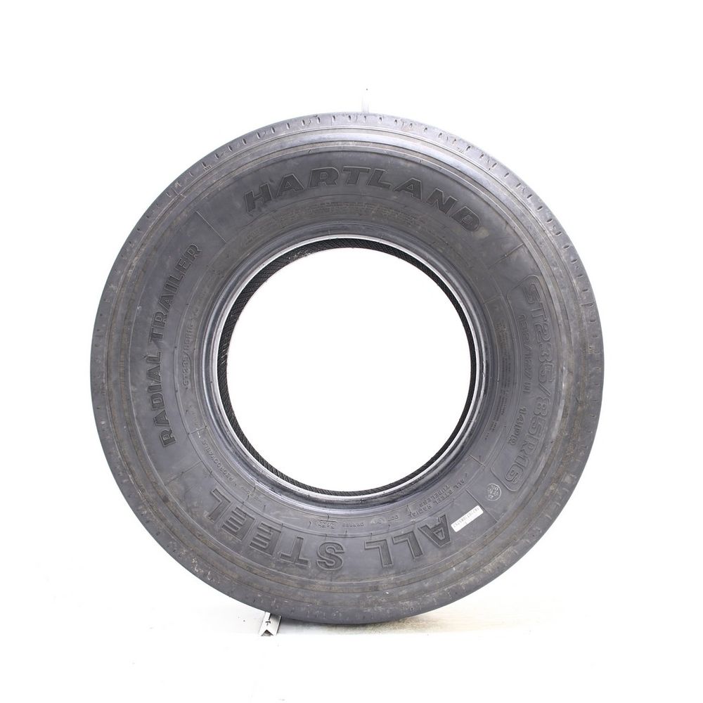 Set of (2) Used ST 235/85R16 Hartland All steel radial trailer 132/127N G - 7.5-8.5/32 - Image 3