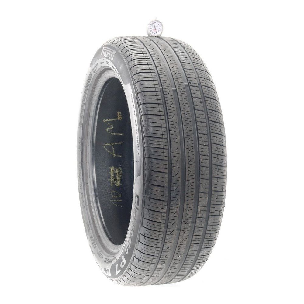 Set of (4) Used 245/50R19 Pirelli Cinturato P7 Run Flat 105H - 6-7/32 - Image 1