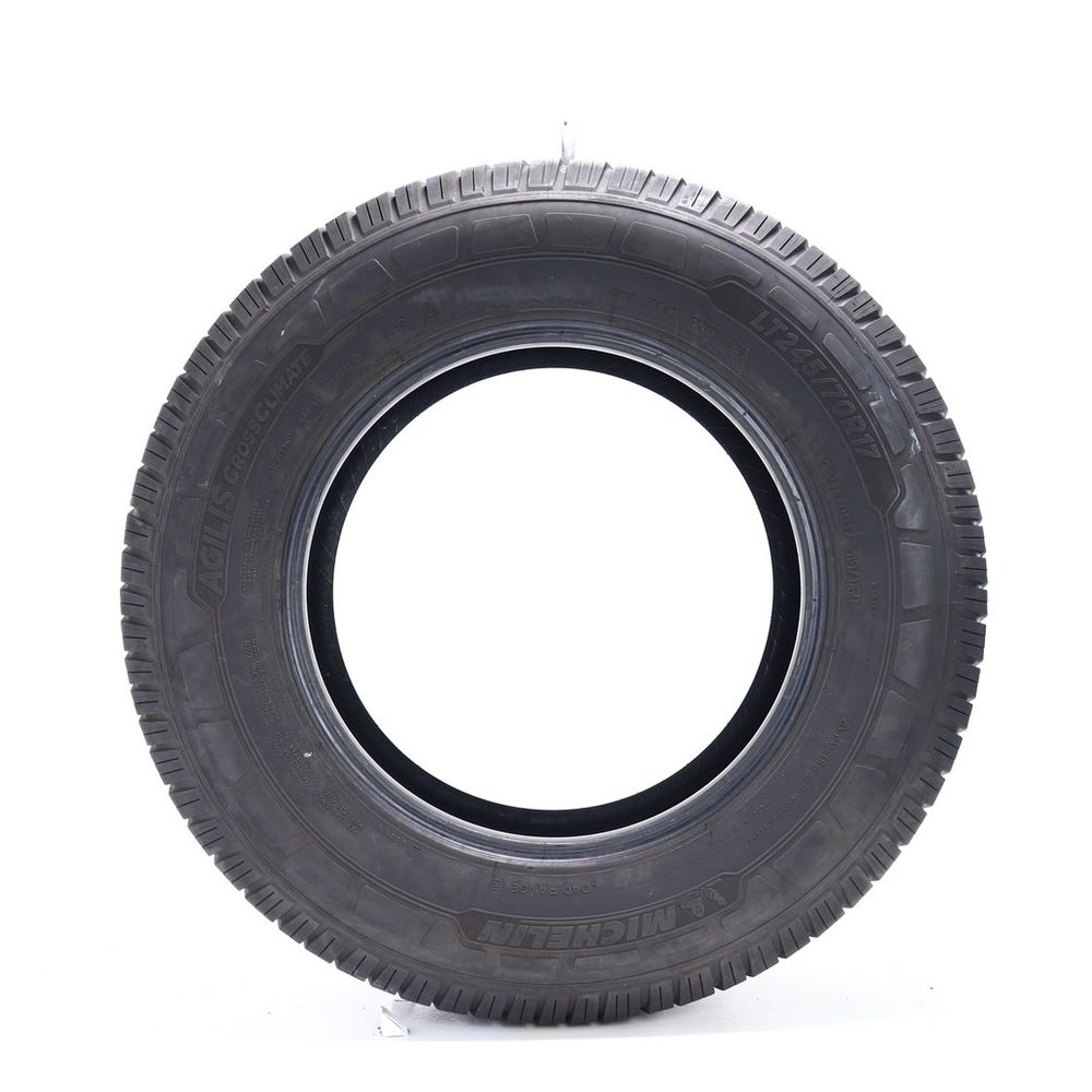 Set of (2) Used LT 245/70R17 Michelin Agilis CrossClimate  119/116R E - 7-8/32 - Image 3