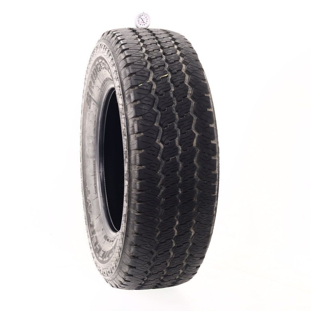 Set of (2) Used LT 275/70R18 Bridgestone Dueler A/T RH-S 125/122R E - 12.5-14/32 - Image 1