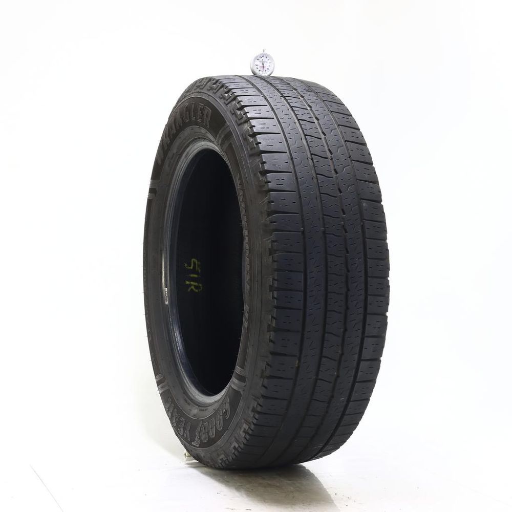 Set of (2) Used LT 265/60R20 Goodyear Wrangler Workhorse HT 121/118R E - 5.5-6.5/32 - Image 4