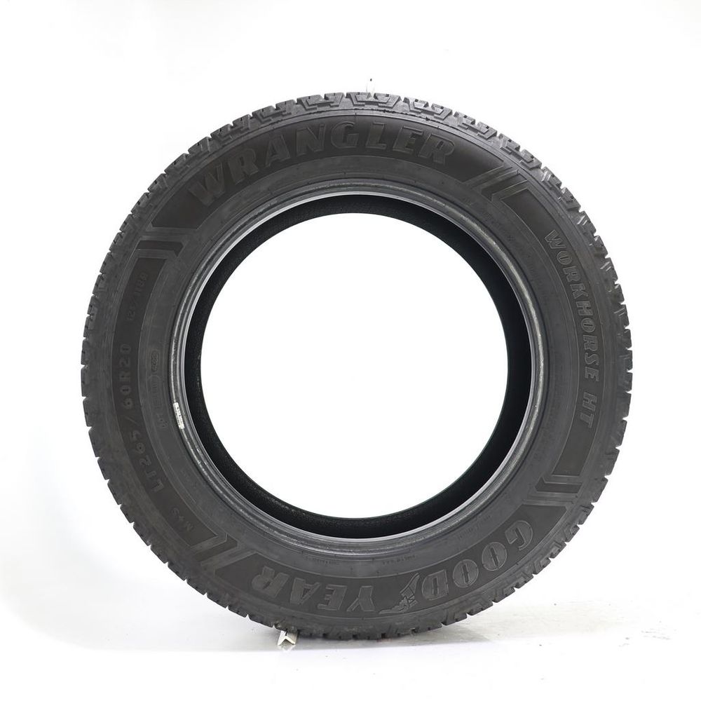 Set of (2) Used LT 265/60R20 Goodyear Wrangler Workhorse HT 121/118R E - 5.5-6.5/32 - Image 6
