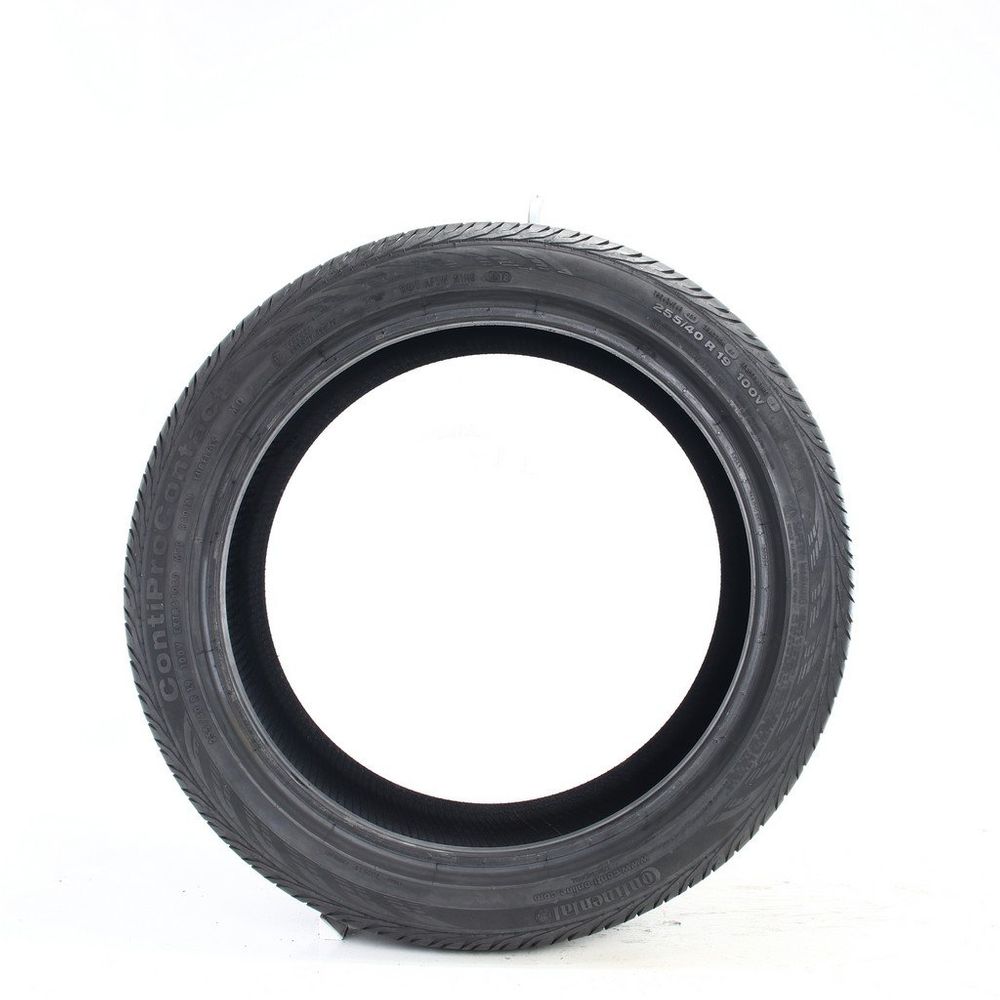 Set of (2) Used 255/40R19 Continental ContiProContact MO 100V - 7-8.5/32 - Image 6