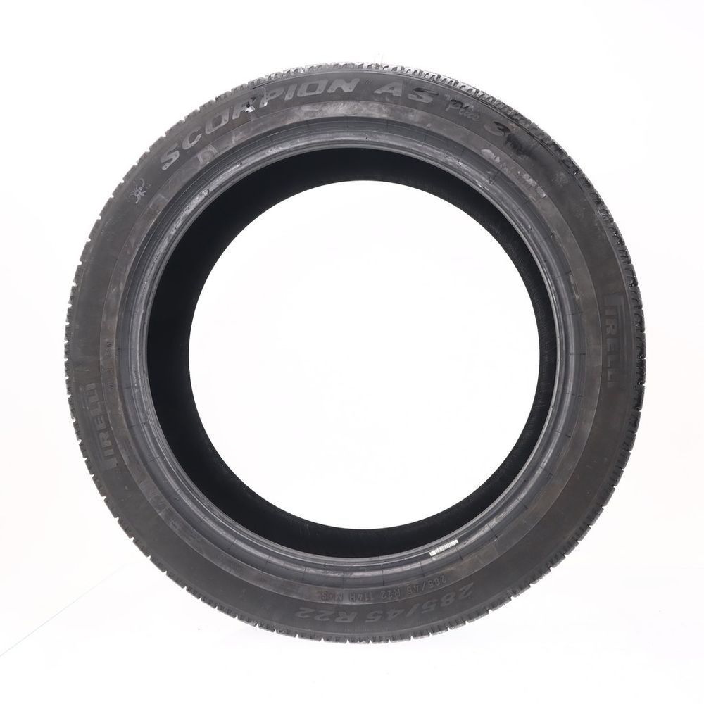 Set of (2) Used 285/45R22 Pirelli Scorpion AS Plus 3 114H - 10-10.5/32 - Image 6