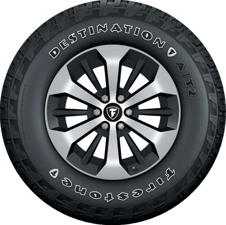 Set of (4) New P 235/70R16 Firestone Destination A/T2 104S - Image 2