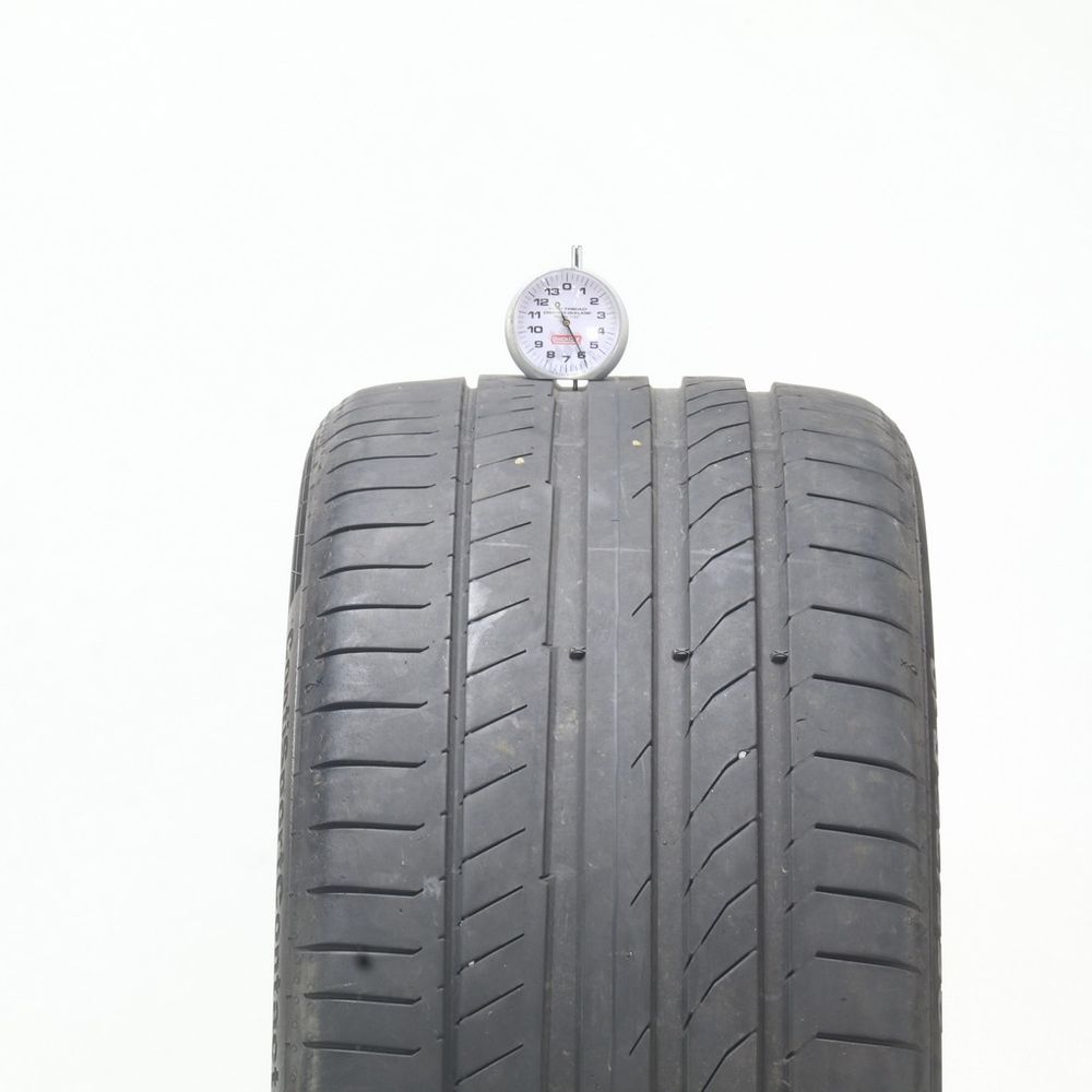 Set of (2) Used 255/35R19 Continental ContiSportContact 5P AO 96Y - 6-7.5/32 - Image 2