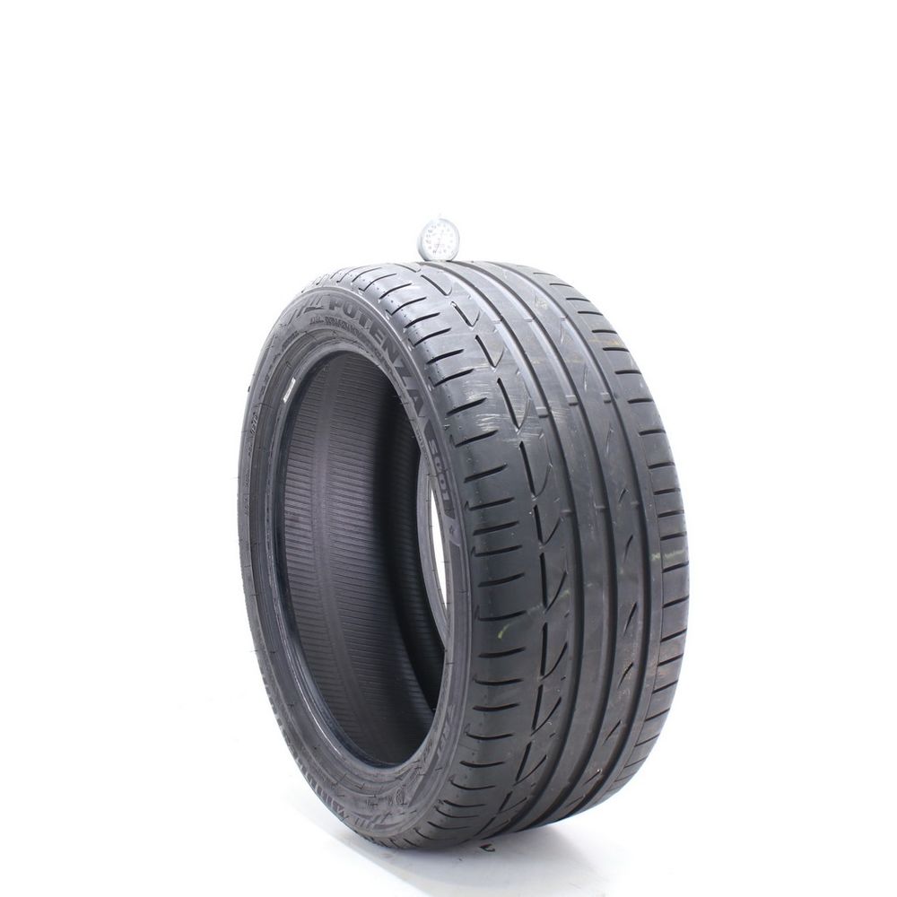 Set of (2) Used 255/40R18 Bridgestone Potenza S001 RFT 95Y - 7-7.5/32 - Image 4