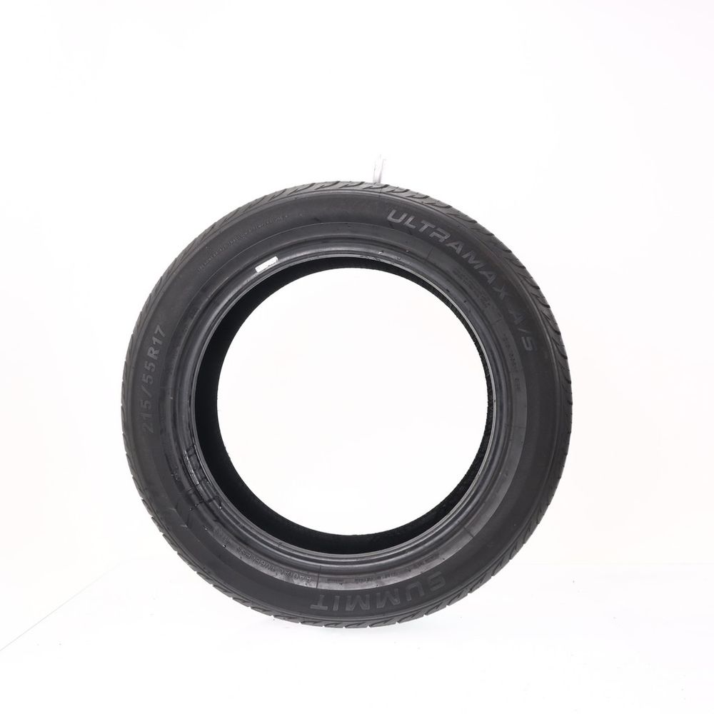 Set of (2) Used 215/55R17 Summit Ultramax A/S 94V - 7/32 - Image 3