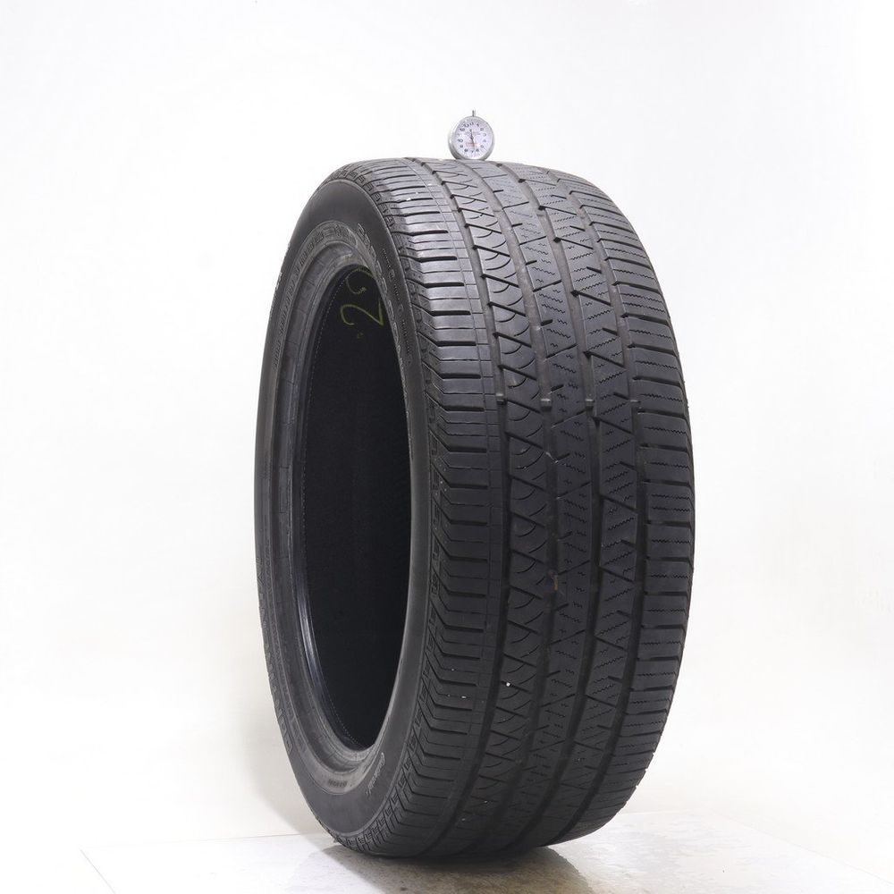 Set of (2) Used 275/45R21 Continental CrossContact LX Sport 110W - 6.5-7/32 - Image 1