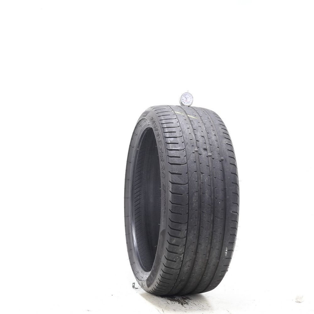 Set of (4) Used 245/35ZR20 Pirelli P Zero N1 91Y - 5.5-7/32 - Image 1