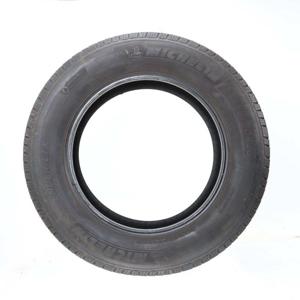 Set of (2) Used LT 285/60R20 Michelin Defender LTX M/S 125/122R E - 7.5-8/32 - Image 3