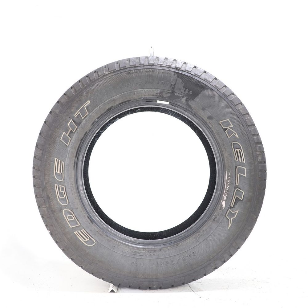 Set of (2) Used 245/70R17 Kelly Edge HT 110S - 5.5-7/32 - Image 3