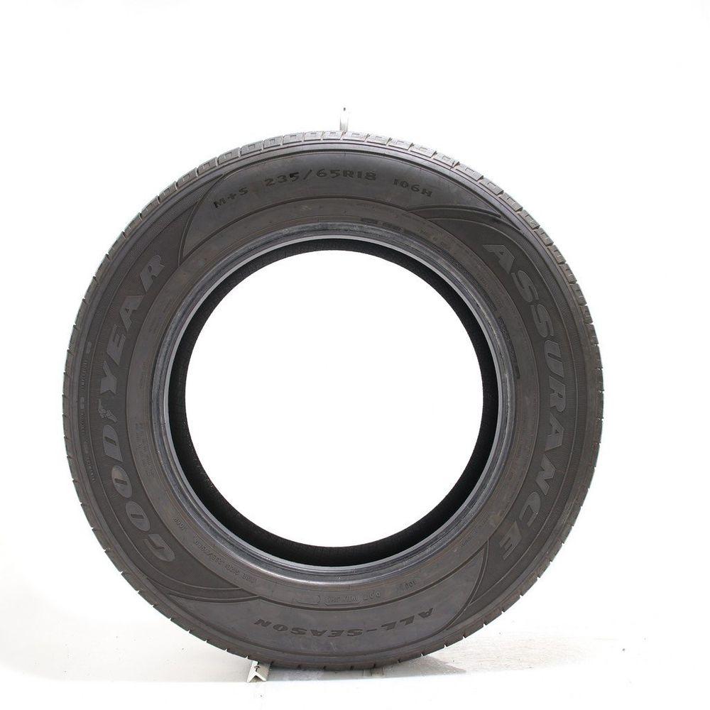 Set of (4) Used 235/65R18 Goodyear Assurance All-Season 106H - 6-7/32 - Image 3